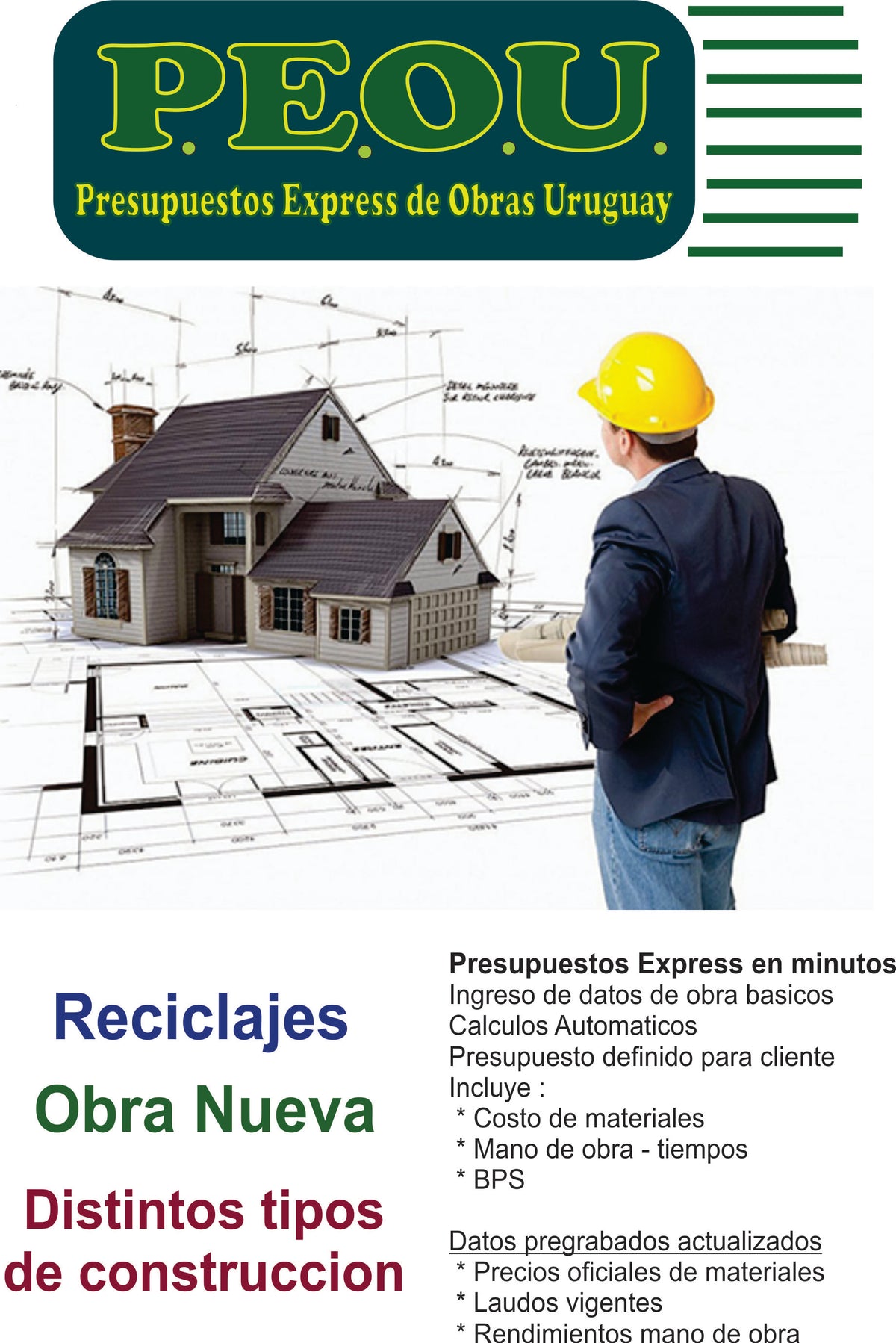 Presupuestos de Obras Express -Prueba Gratis 10 días